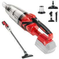Cordless Vacuum Cleaner for Milwaukee M18 Battery,Wireless Handheld Power Vacuum Cleaner for Home, Boat, Workshop, Car, Pet Hair red