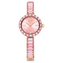 Swarovski Women's Watch 5679890 Rose Gold-Tone Stainless Steel Pink Crystal Analogue