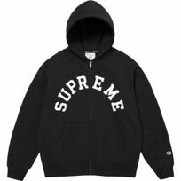 Supreme Champion Zip Up Hooded Sweatshirt SUP-SS24-195 XXL black