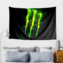 Monster Energy Printed Tapestry, Wall Hanging,Livingroom, dormitory, Large Wall Decor, Fabric Decor Fan Birthday Gifts 100cmx150cm