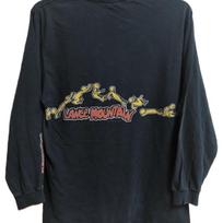 Vintage 1990 Powell Peralta LANCE MOUNTAIN Skate Skateboards t shirt Punk 150 black