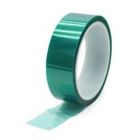 Firm Stickiness 33M Green High Temperature Plating Shield PET Film Tape Protection Film 20mm