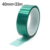 Firm Stickiness 33M Green High Temperature Plating Shield PET Film Tape Protection Film 40mm