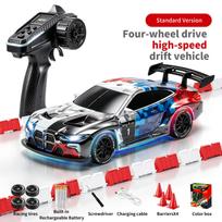 1:43 RC Drift Car APP Control 4WD Remote Control Racing Car LED Lights Full Proportions Desk Competition Car Model Toy Boys Gift