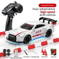 1:43 RC Drift Car APP Control 4WD Remote Control Racing Car LED Lights Full Proportions Desk Competition Car Model Toy Boys Gift