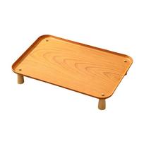 Raised Elevated Pet Feeder Non-Slip Base Pet Food Table Pet Food Shelf Cat Bowl Stand  Protect Neck 24x17x1.5cm oranžinė
