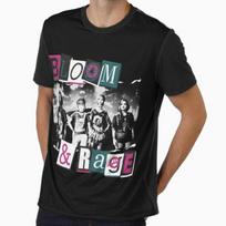 Bloom & Rage Here and Unhere Tour Shirt [Lost Records: Bloom & Rage] Graphic T-Shirt XL black