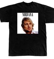 Vintage Owen Wilson Nirvana Shirt Retro Owen Wilson Shirt Nirvana 90s Hip Hop XXXXL brown