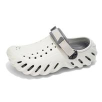 Clogs Wear‑Resistant Non‑Slip House Shoes, Cushion Heel Flat Eva Footbed Slippers, Toe Plush Ventilated Thick Sole Men'S Summer 43 white