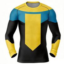 2026 Rash Guard Diving Gym T Shirt  Invincible Cosplay BJJ RashGuard Long Short Sleeve MMA Clothing Men Viltrumite Gym Costume Adult XS