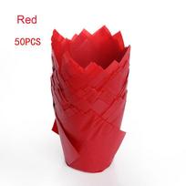 50pcs Wedding Bakeware Grease-proof Baking Paper Cupcake Liner Wrapper Muffin Cup 50PCS