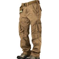Men's Color Multi,Pocket Work Pants Men's Casual Fashion Work Pants 40 brown