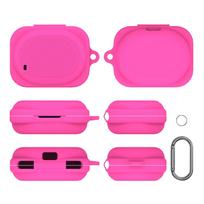 For Nothing Ear 3a Earbuds Case Soft Silicone Protective Shell Shockproof and Dustproof Case Bluetooth Headphone Box Sleeve rožinė