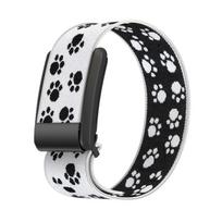 High Quality Nylon Fitness Band Adjustable Elastic Fitness Tracking Band Multicolour Breathable Sports Wristband for Whoop 5.0 white