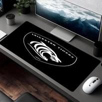 Leicester Tigers Theme Mouse Pad, Non Slip Rubber Base, Multifunctional Office & Home Decor, Perfect for Workspace Personalization. 50cmx100cm