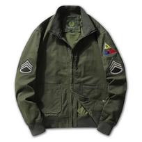 Rage tough guy jacket men's tank suit, WWII US retro military jacket, flying men's tooling officer 3XL black