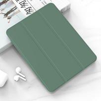 For iPad Air 3 Case 10.5inch 2019 TPU Tri-Fold Magnetic Stand Smart Tablet Cases For Apple iPad 10.2 7th 8th 9th Generation Case iPad Air 3 2019 10.5 tamsiai žalia spalva