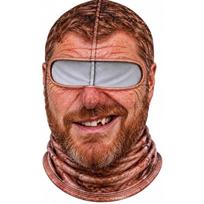 Windproof Design Full Face Balaclava Dralon Material Winter Windproof Mask  For Halloween Party 6 brown