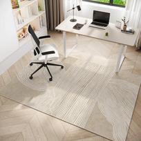 VIKAMA Modern Minimalist Study Room Carpet Non-Slip Bedroom Dressing Table Mat Office Gaming Chair Mat Home Decoration 120x80cm 47x31inch