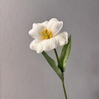 Big Open Tulips Tulip Artificial Flower DIY Flower PU Faux Flowers Hand Feel Moisturizing Floral Decor Decorative Flowers balta