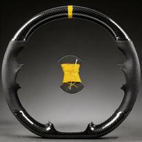 Car Steering Cover For Nissan QASHQAI X-Trail Nissan NV200 Rogue UV Protection Anti-Aging Glossy Carbon Fiber Leather black