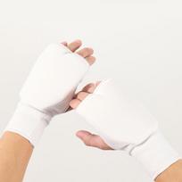 Unisex pralaidžios orui megztos puspirštinės Karate pirštinės vaikams ir suaugusiems, Taekwondo MMA smūgio maišo treniruotėms, sparringui, minimalistinės pagalvėlės