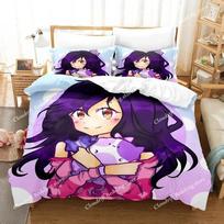 Aphmau Jessica Bravura Bedding Set Boys Girls Twin Queen Size Duvet Cover Pillowcase Bed Kids Adult Fashion Home Textileextile02 70x133cm 2pcs