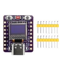 ESP32-C3 0.42 inch OLED white light display Bluetooth development board Type-C interface {-, Type-C interface