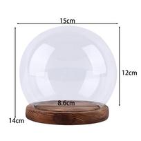 Bell Jar, Globe Dome, Round Terrarium, Wedding Craft, Micro Landscape, Jar