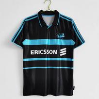 1990 Marseille Retro Football Jersey High Quality Collectible Sports Training Shirt L