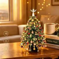 Pasidaryk pats karoliukų Kalėdų eglutės rinkinys - Rankų darbo karoliukų rinkinys DIY Christmas Tree Set + English Manual + Gift Box