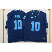 North Carolina Tar Heels Drake Maye 10 Football Jersey Mens Sports Fan Game Day Top Navy Blue - 10