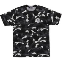 Bape City Camo Large Ape Head Tee 1K30-109-003 M black