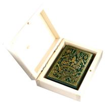 HARY POTTER GREEN SLYTHERIN BICYCLE Playing Cards 1 DECK in Wooden Box