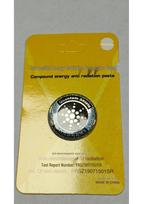 Energy Shield: Mobile Phone Radiation Protection Sticker (Negative Ion) Silver soft film yellow card Chinese