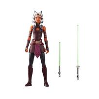 Hasbro Star Wars Black Series Ahsoka Tano (Padawan) Clone Wars 6-inch (15cm) Action Figure F7100, Ages 4+ black