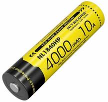 Nitecore NL1840HP 3,6 V 4000 mAh 18650 ličio jonų baterija