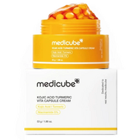 MEDICUBE Kojic Acid Ciberžolės Vita kapsulės kremas veido odai 53g