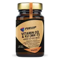 FuelUp Vitamin D3 + K2 MK-7 120 veg softgels