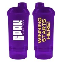 Nutriyummy Shaker for Winning Starts Here Purple 500+150 ml