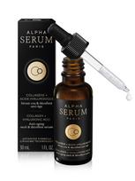 ALPHA SERUM PARIS Kolageno/hialurono rūgšties serumas kaklo ir dekoltė brandžiai odai, 30 ml