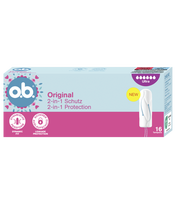 Tamponai O.B. Original Super Plus, 16 vnt.