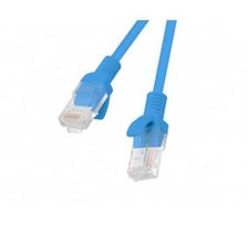 Lanberg Patchcord CAT.5E UTP 0.25M fluke passed 10-pack, Blue | PCU5-20CC-0025-B