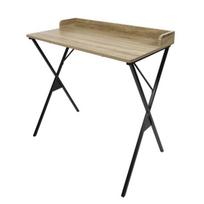 Klasikinis „Milo“ rašomasis stalas, ąžuolo spalvos, 80 cm