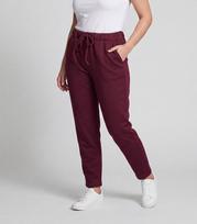 Zabaione moteriškos kelnės MA44RIEE PD*01, bordo