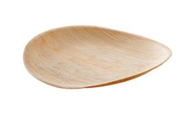 Palmių lapų apvali lėkštė, Ø23cm, 12vnt