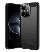 Juodas dėklas Xiaomi Redmi Note 17 Pro 5G telefonui "Carbon 2.0"