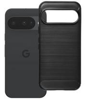 Juodas dėklas Google Pixel 10 / 10 Pro telefonui "Carbon 2.0"