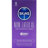 Skins prezervatyvas be latekso, XL, 4 vnt.