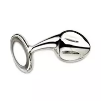 njoy Pure Plug 2.0 analinis kaištis, 8,9 cm, sidabrinis